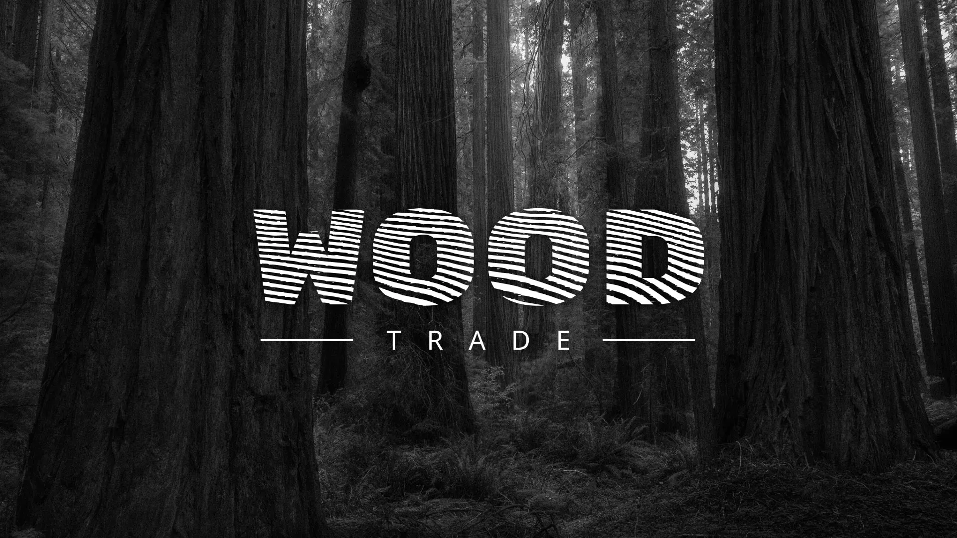 Разработка логотипа для компании «Wood Trade» в Копейске